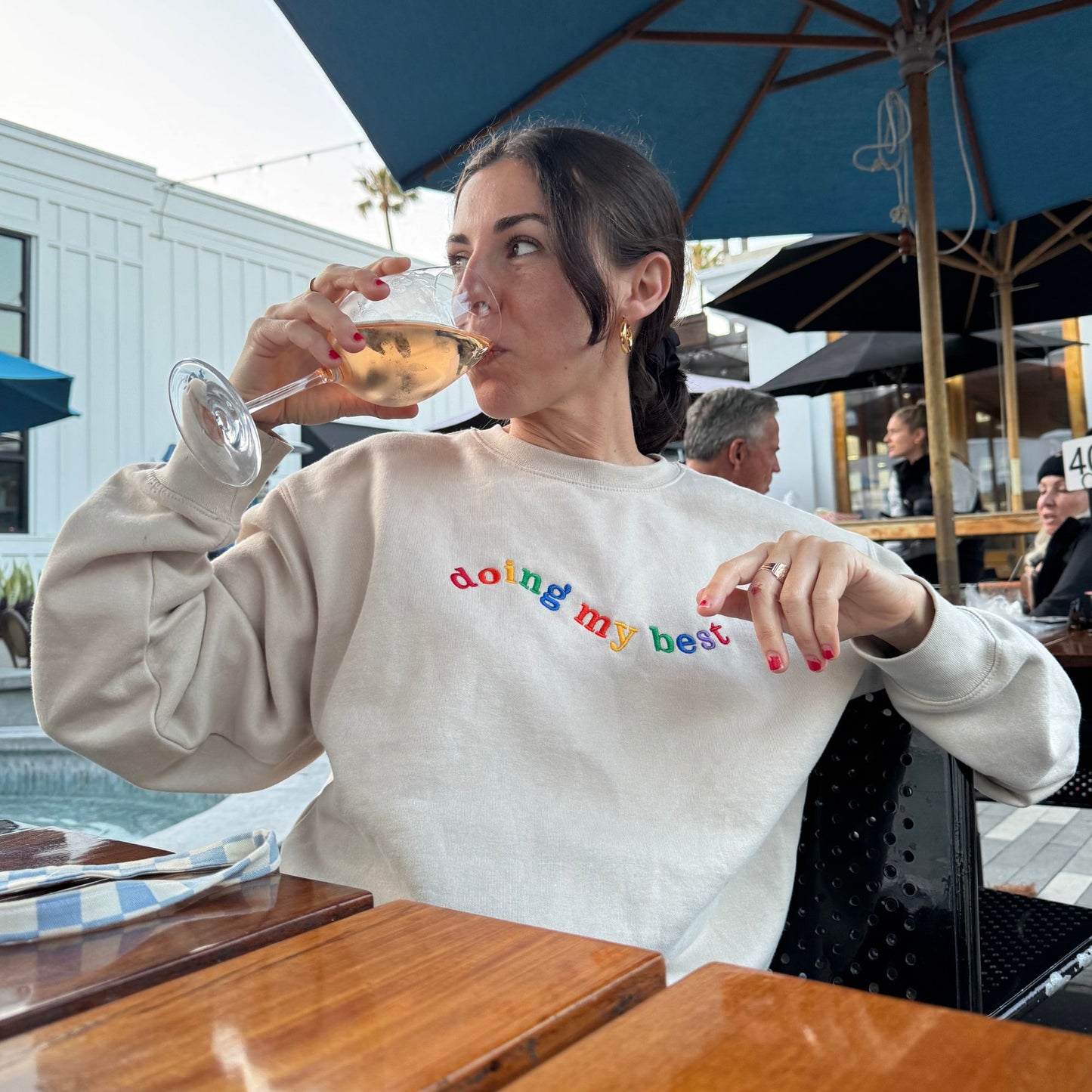 Doing My Best Sweatshirt